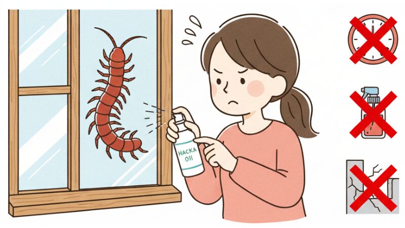 ハッカ油が効かないと言われる理由