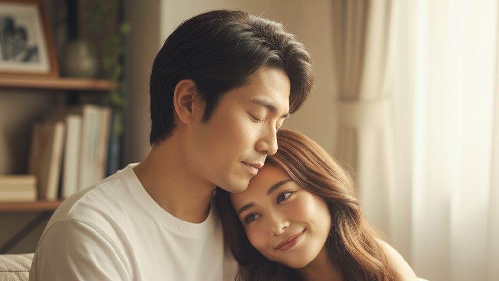 頭の匂いを嗅ぐ男性心理とは?行動の裏側にある本音