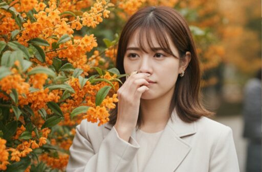 金木犀の匂いが気持ち悪いと感じる原因とは?